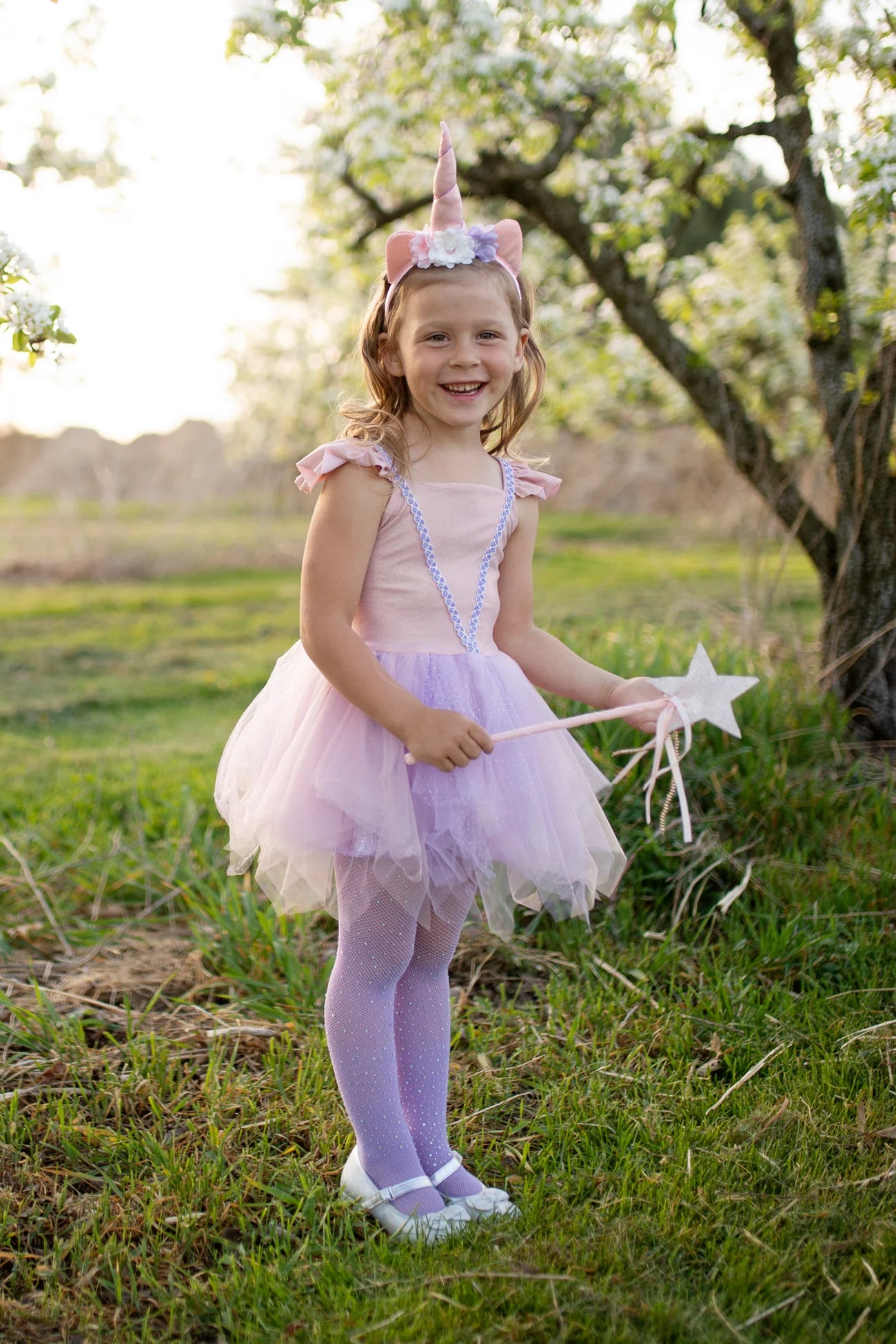 Great Pretenders Shimmer Unicorn Dress and Headband