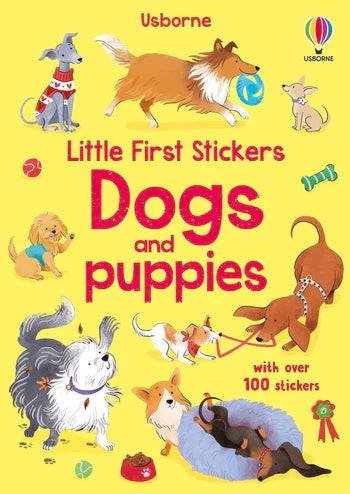 Usborne Little First Stickers - Dogs and Puppies