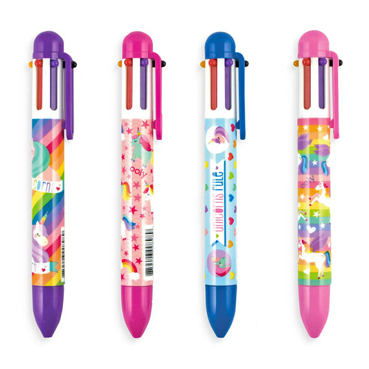 Ooly Six Click Colored Pen- Unique Unicorn