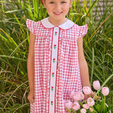 Ruffled Sally Dress- Tulip Valley