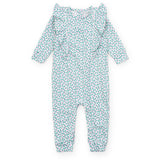 Lila and Hayes Evelyn Girls' Romper - Holly Holiday