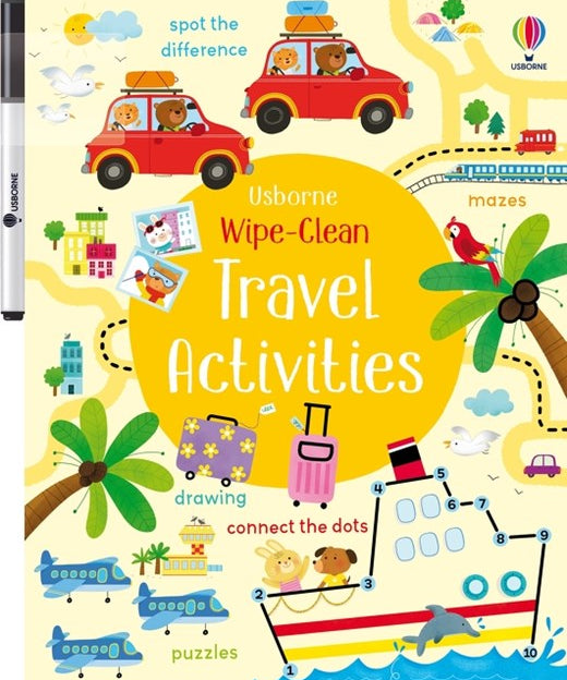 Usborne Wipe - Clean Travel Activities