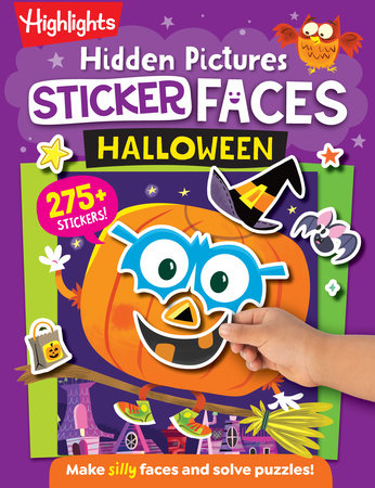 Penguin Random House Hidden Pictures Sticker Faces: Halloween
