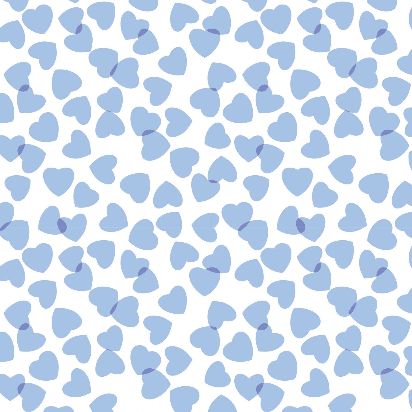 Lila and Hayes Parker Boys' Pima Cotton Zipper Pajama - Confetti Hearts Blue