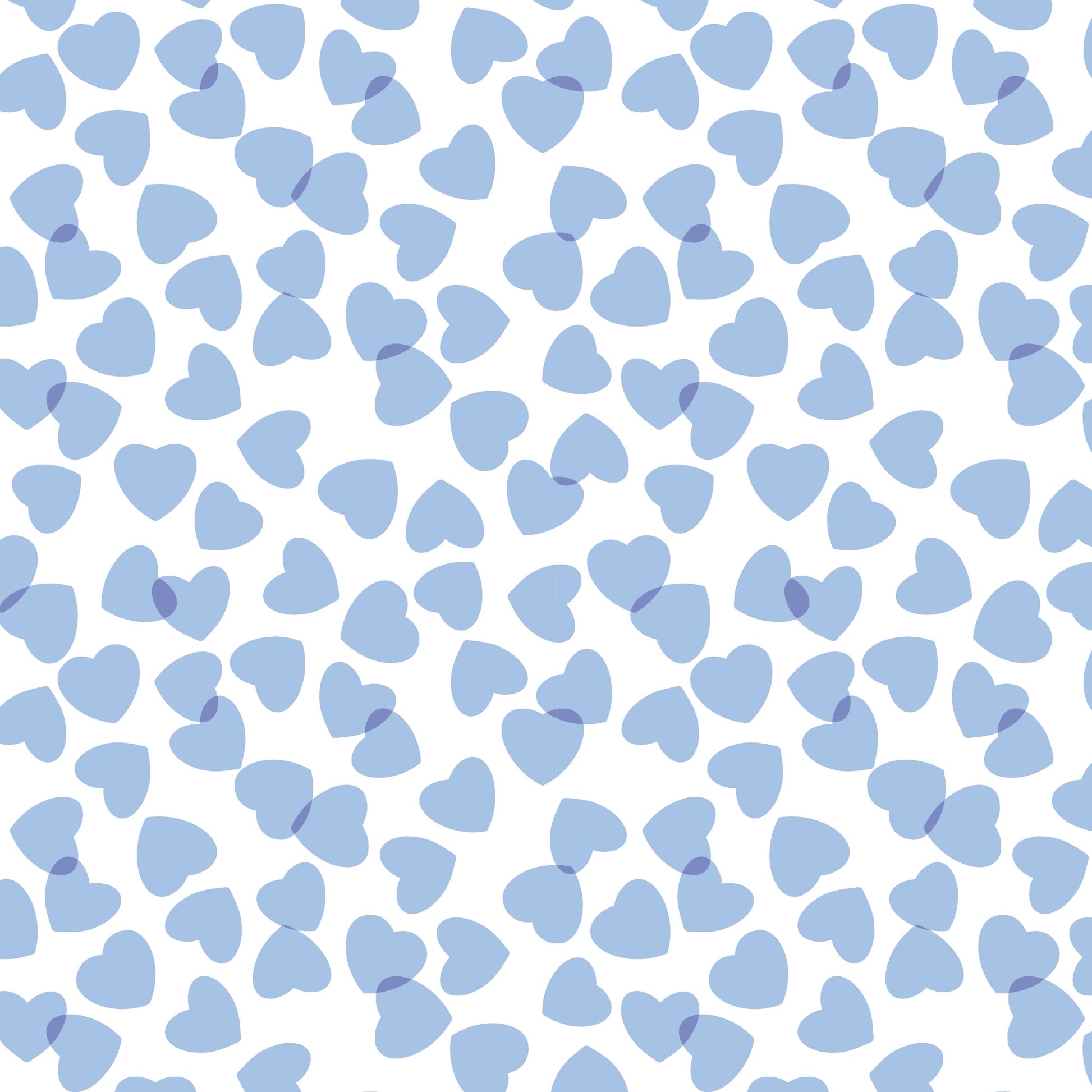 Lila and Hayes Parker Boys' Pima Cotton Zipper Pajama - Confetti Hearts Blue