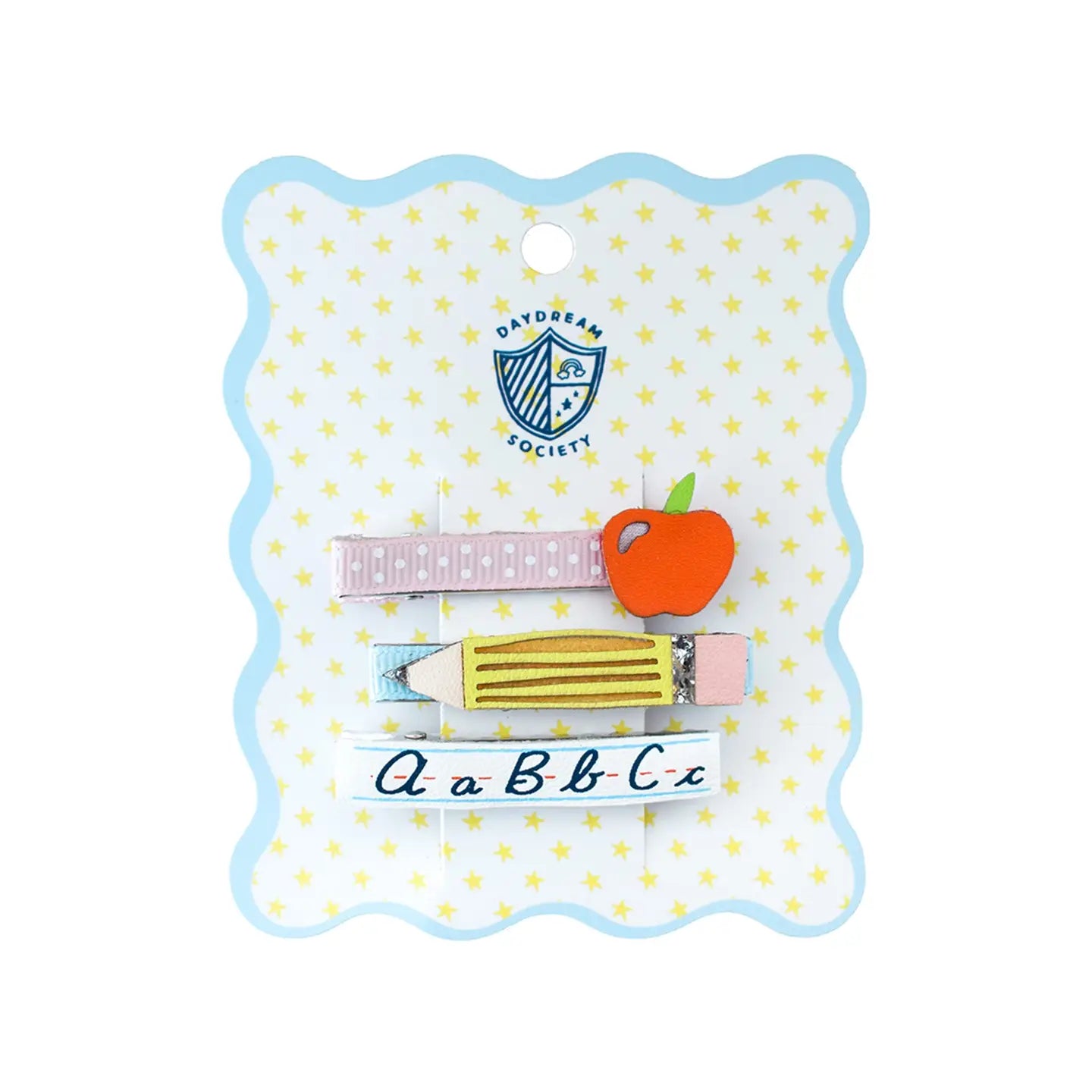 Daydream Society Smarty Pants ABC Hair Clip Set