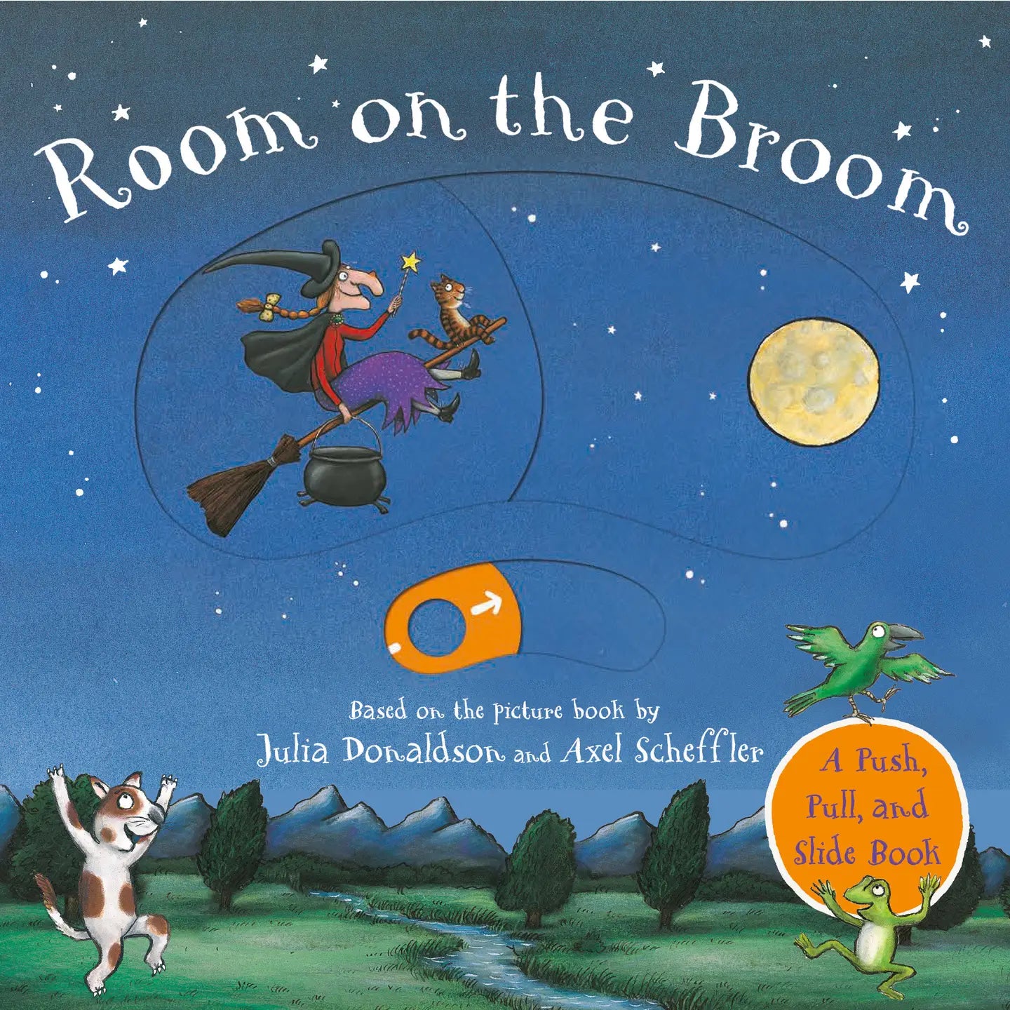 Penguin Random House Room on the Broom Push-Pull Slide