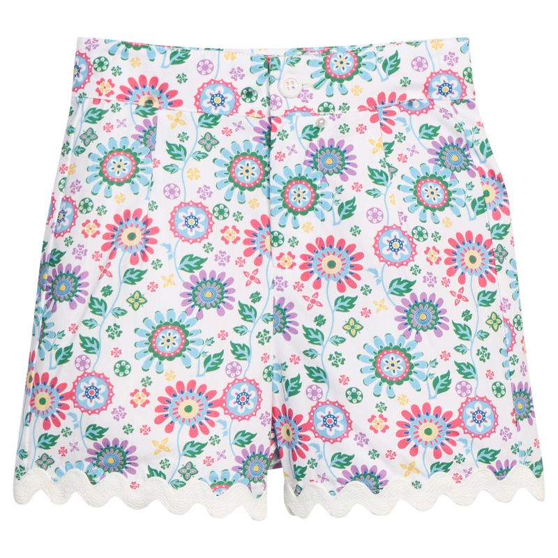 Bisby Ric Rac Shorts- Bellavista Blooms