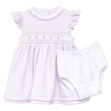 Magnolia Baby Julia Smocked Dress- Pink