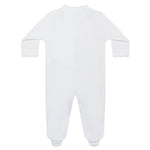 Nellapima Milano Baby Footie - White Picot Trim