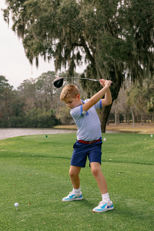 Navy Golf Short