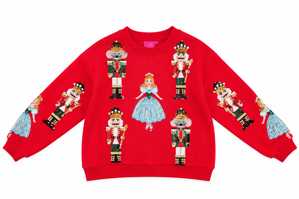 Red Nutcracker Ballet Sweatshirt