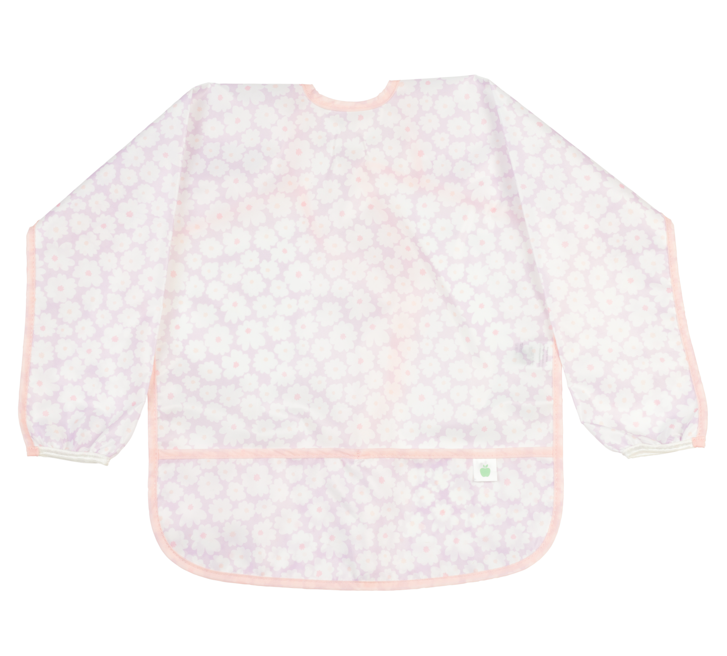 Apple of My Isla Lavender Daisies Cover Everything Bib