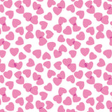 Parker Girls' Zipper Pajama - Confetti Hearts Pink