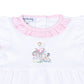 Vintage Rodeo Embroidered Short Sleeve Girl Bubble