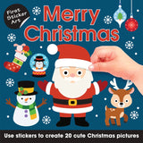 Sourcebooks First Sticker Art- Merry Christmas
