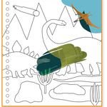 Floss and Rock Magic Multi Play - Dinosaurs