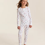 Petite Plume Woof de Noël Snug Fit Pajamas