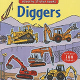Usborne First Sticker Book - Diggers