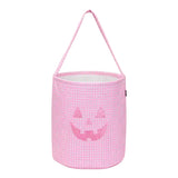 Mint Pink Trick or Treat Tote