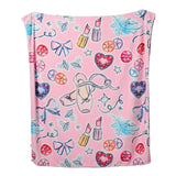 Over the Moon Dance Icon Minky Blanket