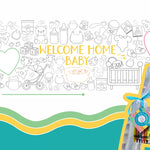 Busy Banners Welcome Home Baby