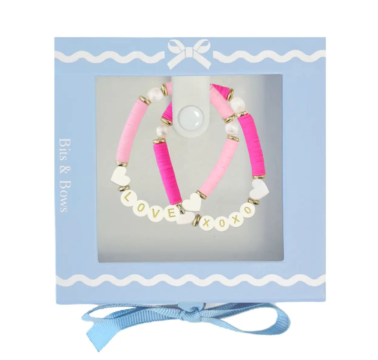 Bits and Bows Love Bracelet Gift Set