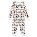 Lila and Hayes Grayson Pajama Pant Set - Halloween Pups