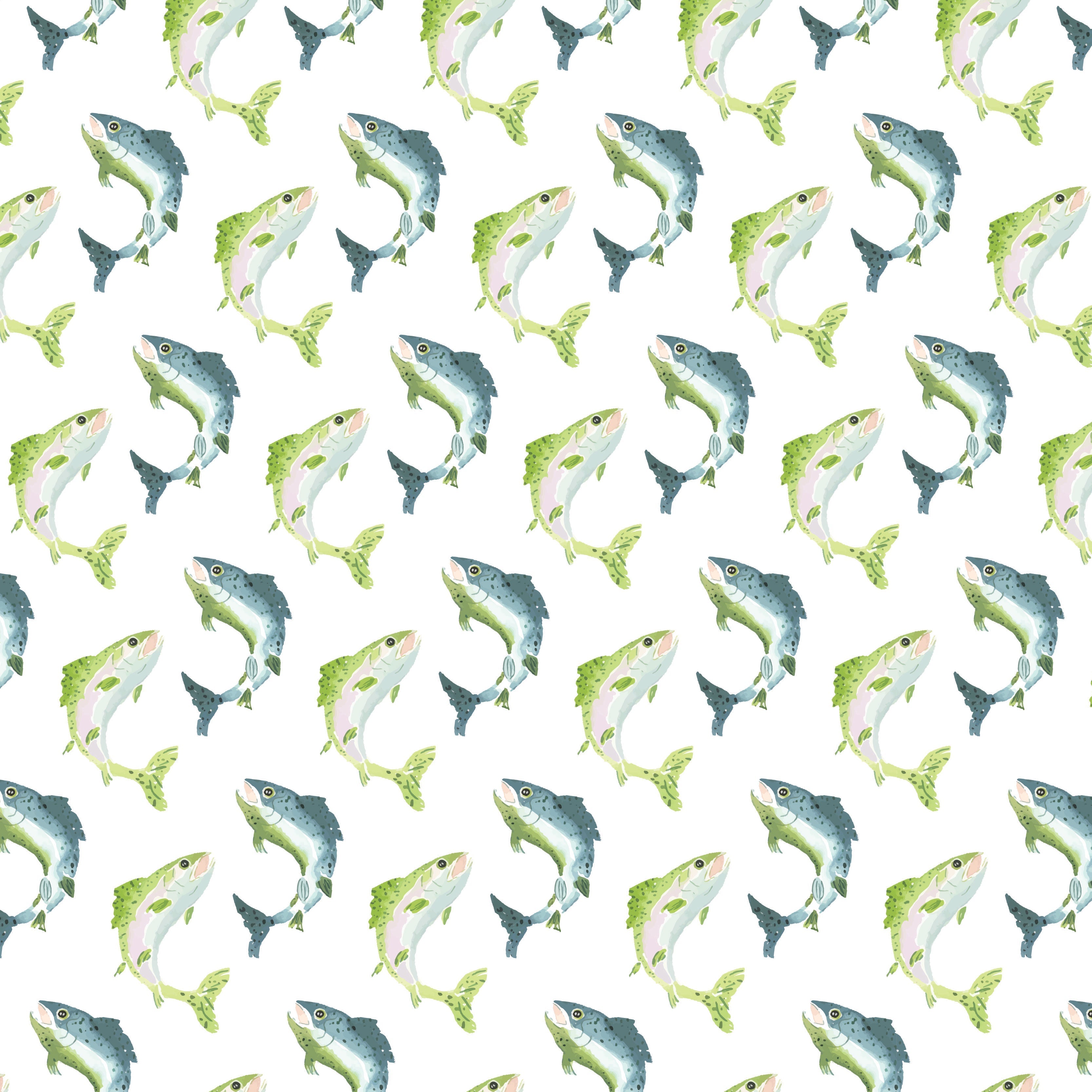 Walker Boys' Short Set - Jumping Trout