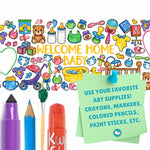 Busy Banners Welcome Home Baby