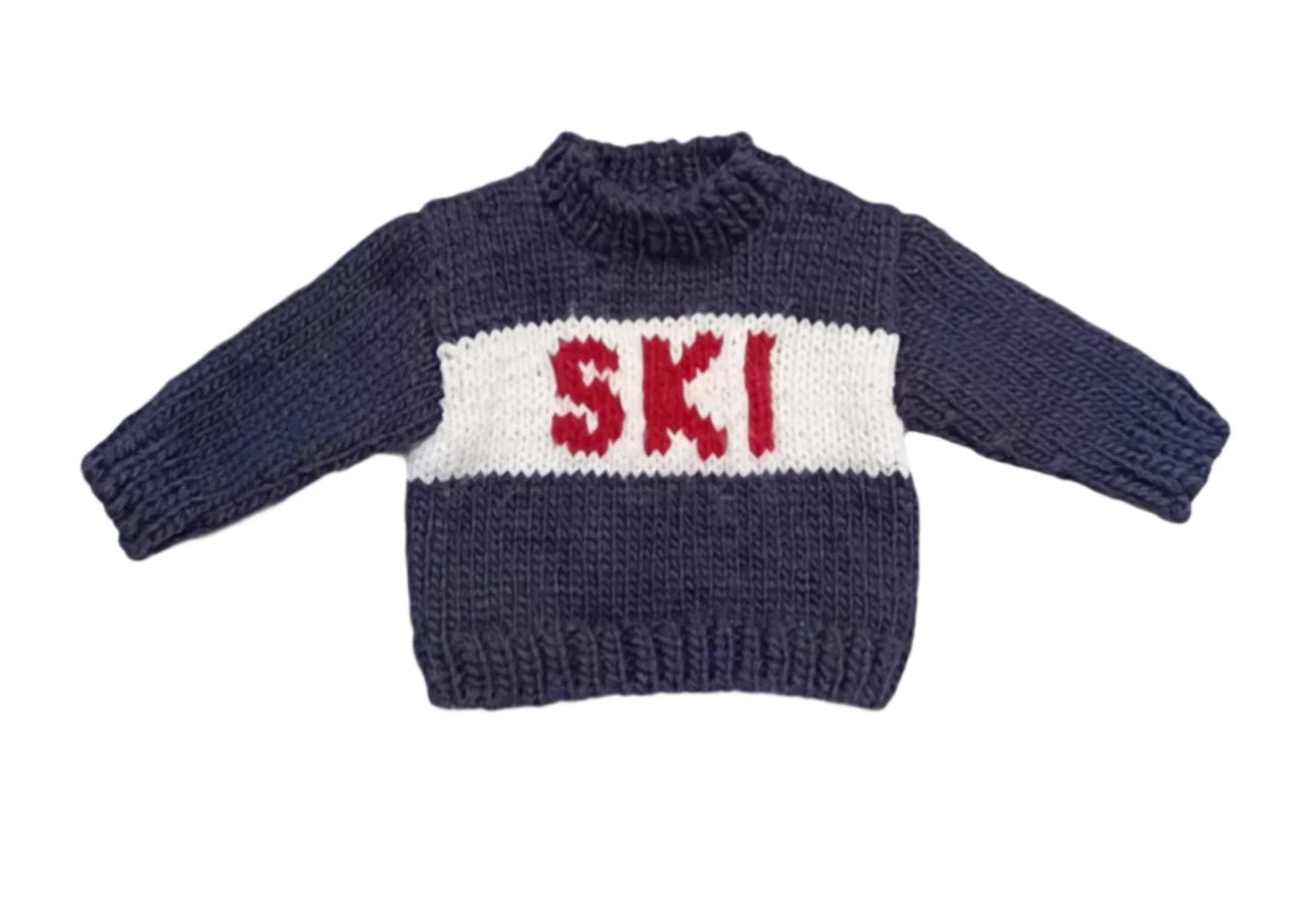 The Blueberry Hill Navy Ski Sweater