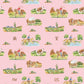 Pink Cowgirl Toile Pima Hallie Bubble