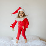 Band of the Wild Red Holiday Elf Pajama Costume