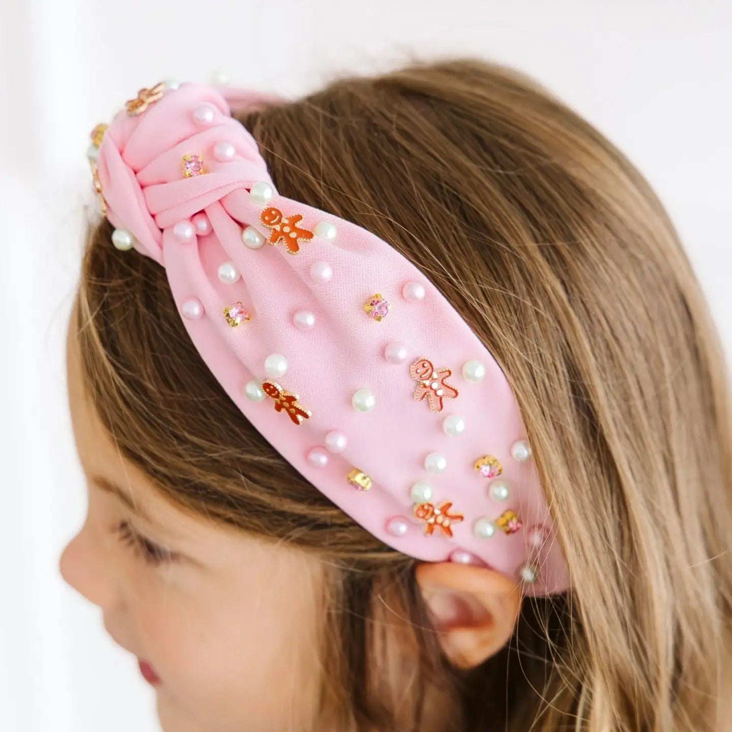 Sweet Wink Gingerbread Gemstone Headband