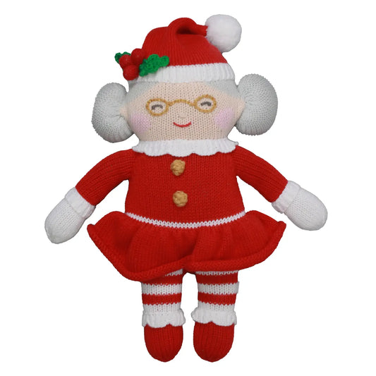 Zubels Knit Mrs. Claus Doll