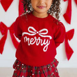 Sweet Wink Merry Bow Christmas Sweater