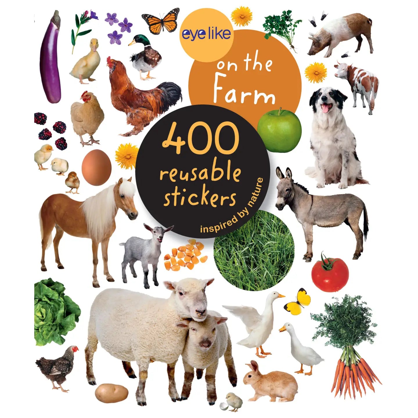 Hachette Books Eyelike Stickers: On The Farm