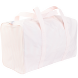 Apple Of My Isla Pink Stripe Duffle Bag