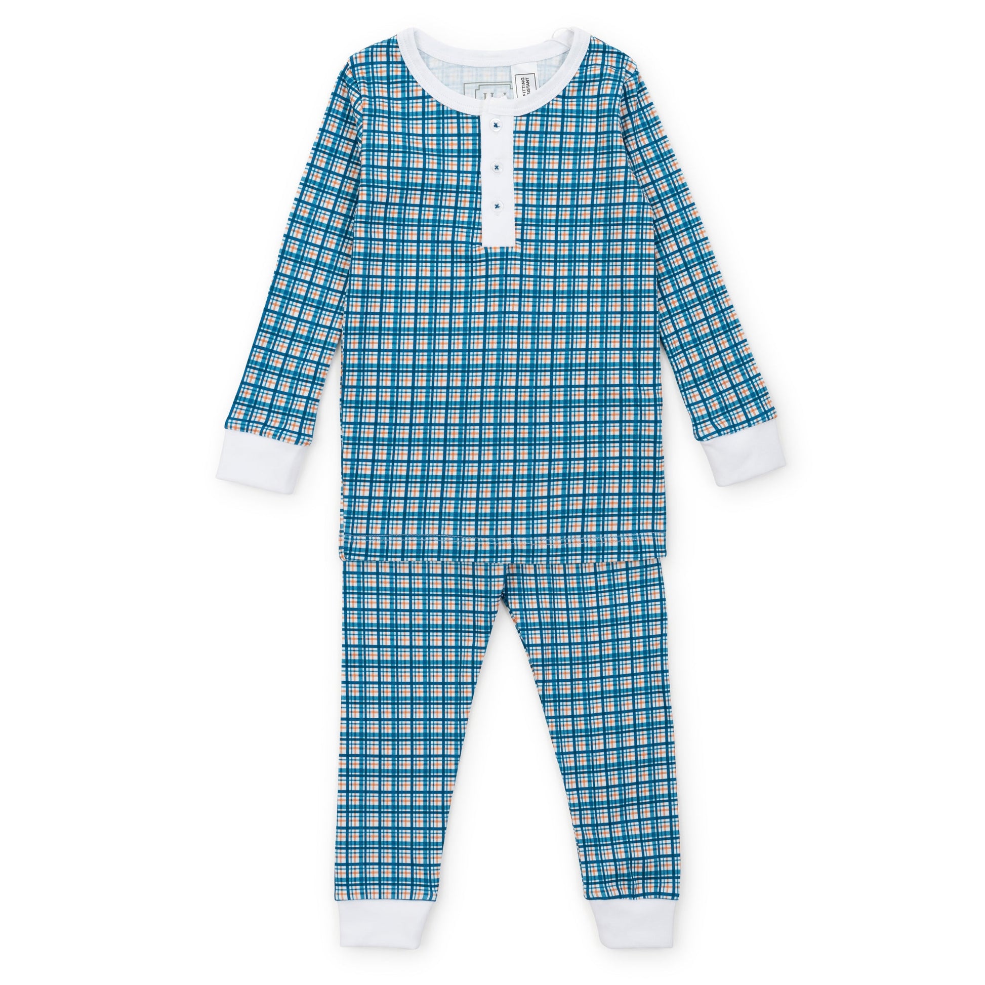 Lila and Hayes Jack Boys' Pajama Pant Set - Autumn Plaid