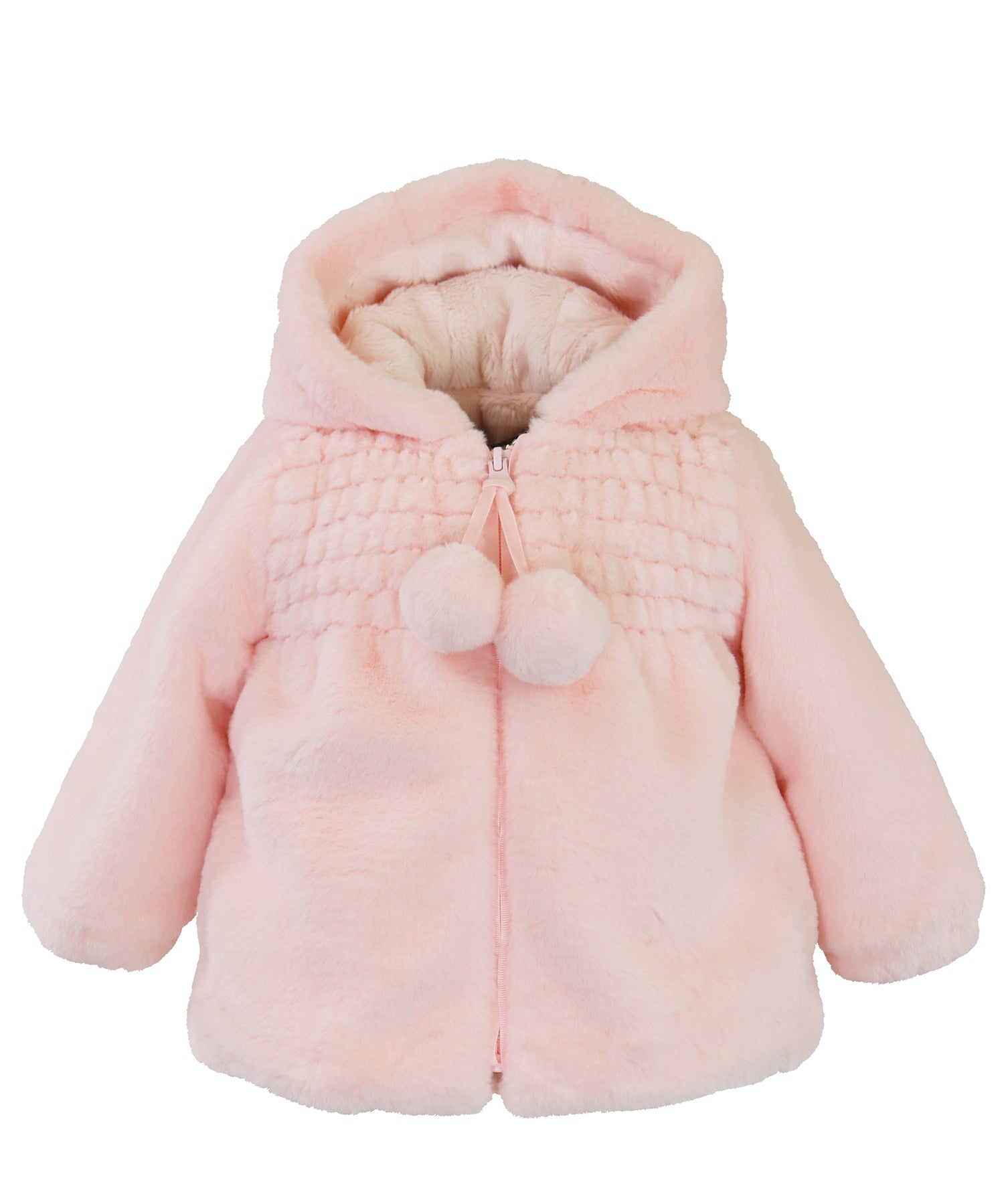 American Widgeon Smocked Jacket- Rose Puff