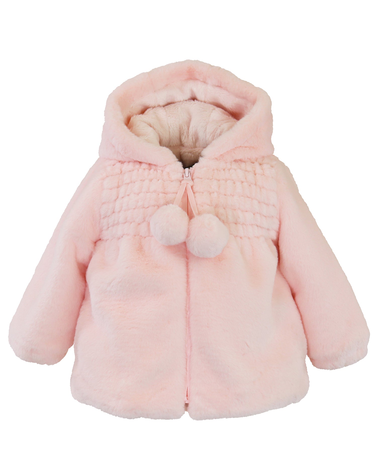 American Widgeon Smocked Jacket- Rose Puff