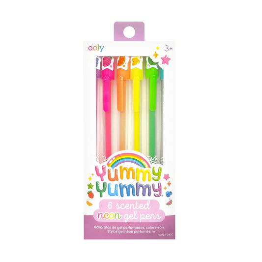Yummy Yummy Scented Gel Pens- Neon