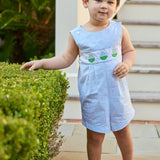 Vintage Romper - Sailboats