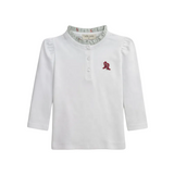Rodeo Ruffle Trim Long Sleeve Tee