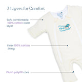 Baby Merlin's Magic Sleepsuit- Pink
