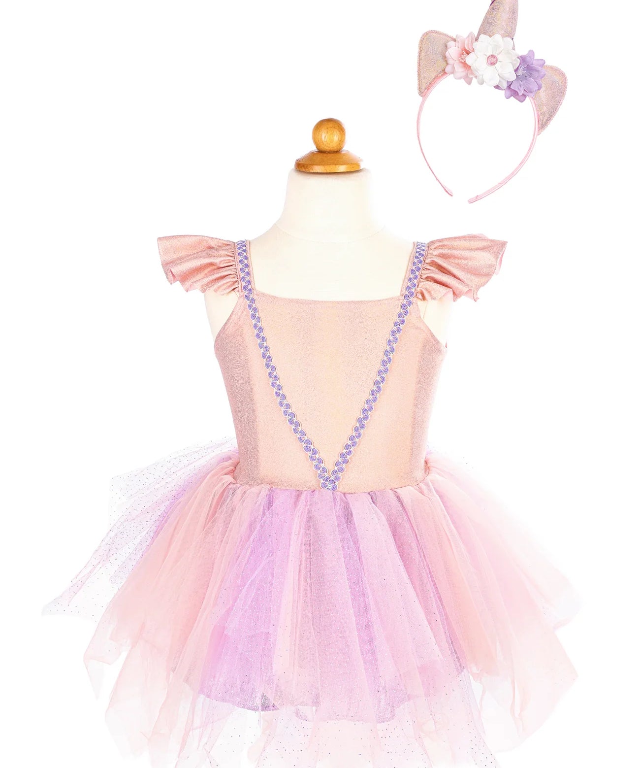Great Pretenders Shimmer Unicorn Dress and Headband