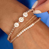 Women's Custom Name Everyday Stretch Bracelet