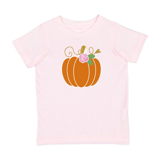 Sweet Wink Pumpkin Rose Short Sleeve T-Shirt - Ballet