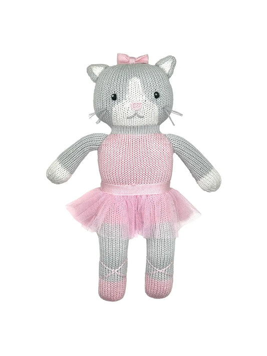 Callie the Kitty Ballerina Knit Doll