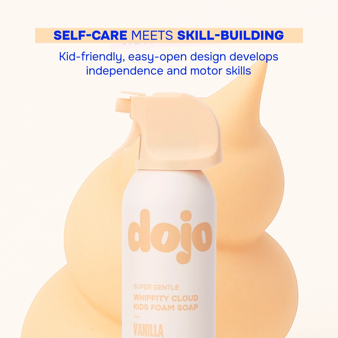 Dojo Whippity Cloud Kids Foaming Soap- Vanilla Sandalwood